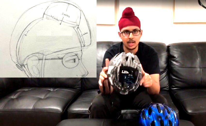 Helmet for Sikh Boys